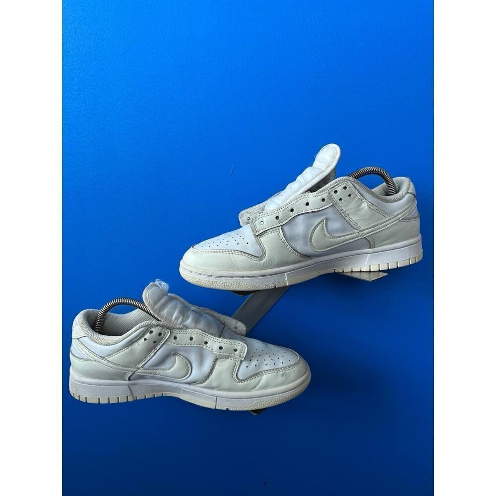 Nike Dunk Low Retro Coconut Milk White Sail DD1503-121 Women Size 9.5 no lace